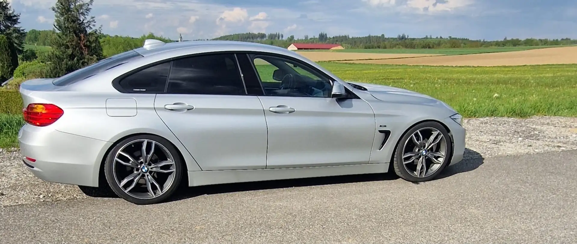 BMW 418 418d Gran Coupe Aut. Серый - 2