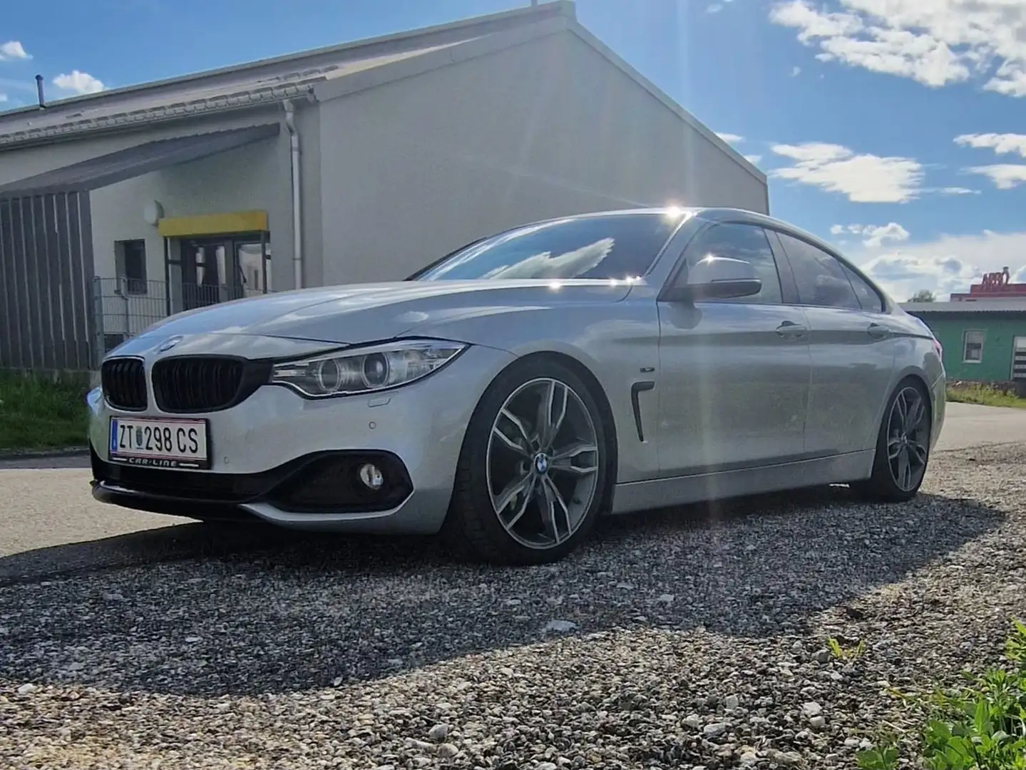 BMW 418 418d Gran Coupe Aut. Серый - 1