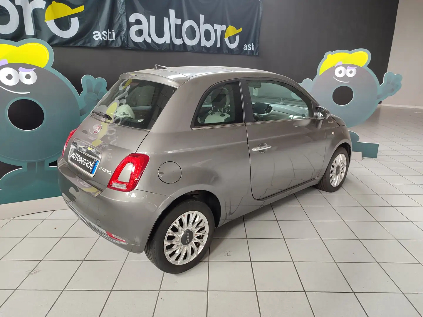Fiat 500 500 1.0 hybrid Dolcevita 70cv Šedá - 2