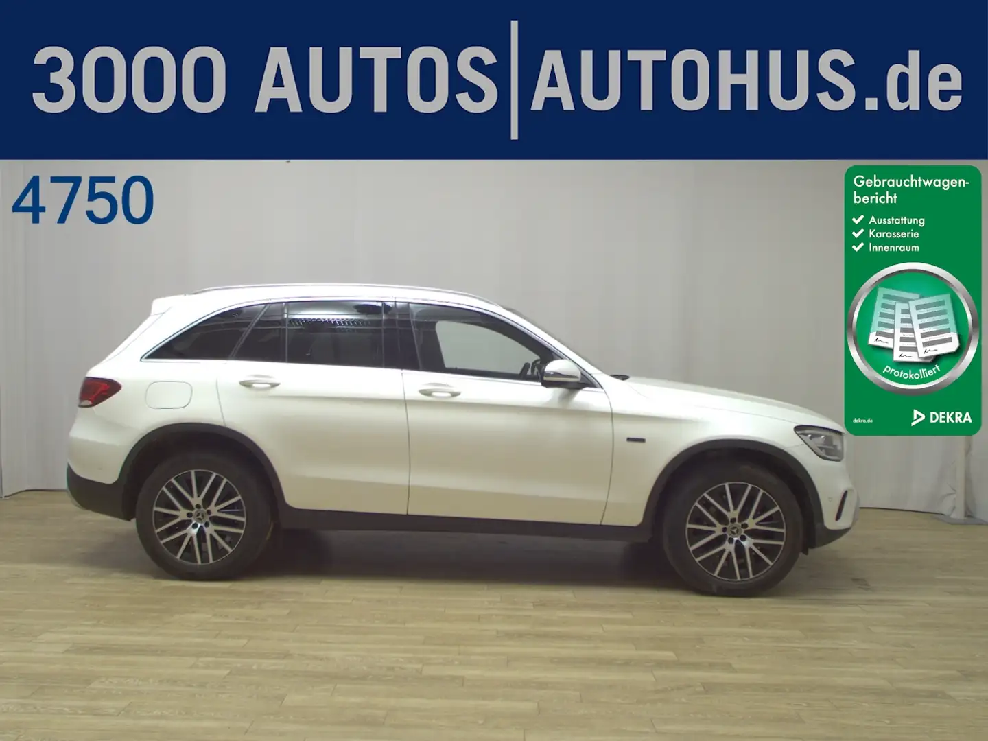 Mercedes-Benz GLC 300 e 4M Off-Road Leder Navi Pano LED AHK Weiß - 1