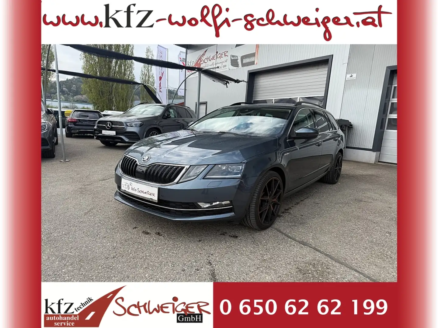 Skoda Octavia Combi RS 2,0 TDI 4x4 DSG Grau - 1