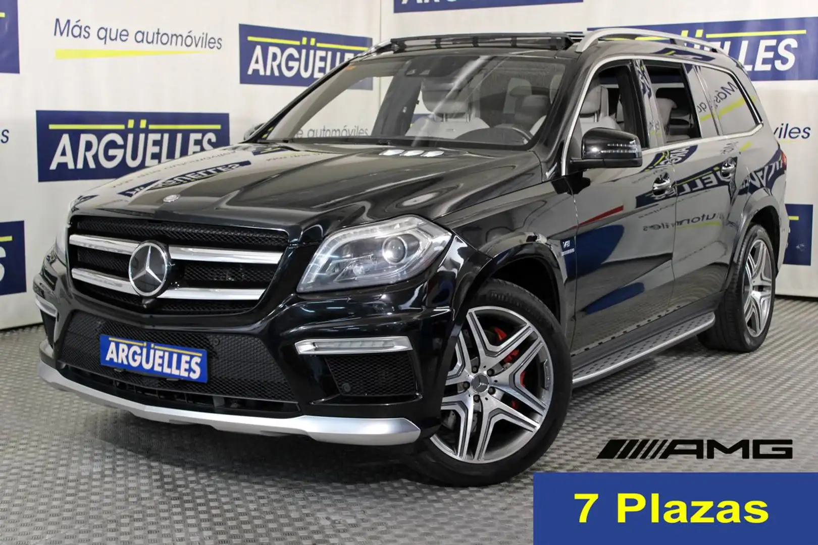 Mercedes-Benz GL 63 AMG 557cv 7PLAZAS FULL EQUIPE Schwarz - 1