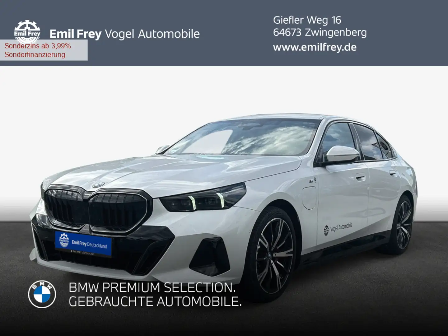 BMW 530 e xDrive Aut. Weiß - 1