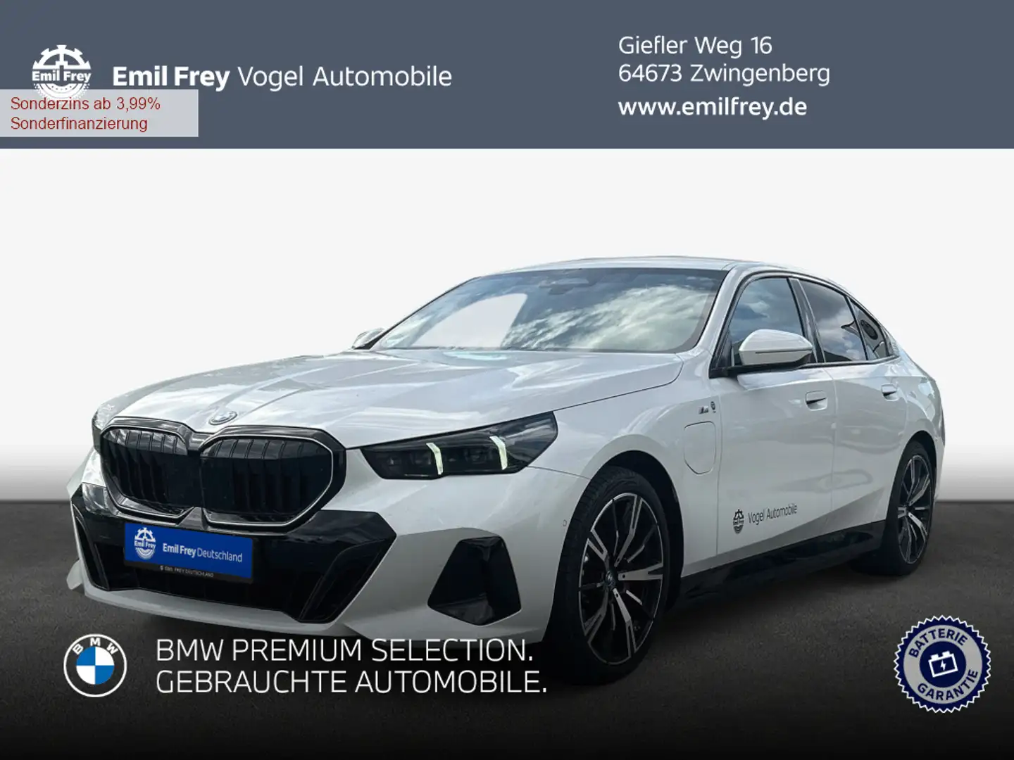 BMW 530 e xDrive Aut. Weiß - 1