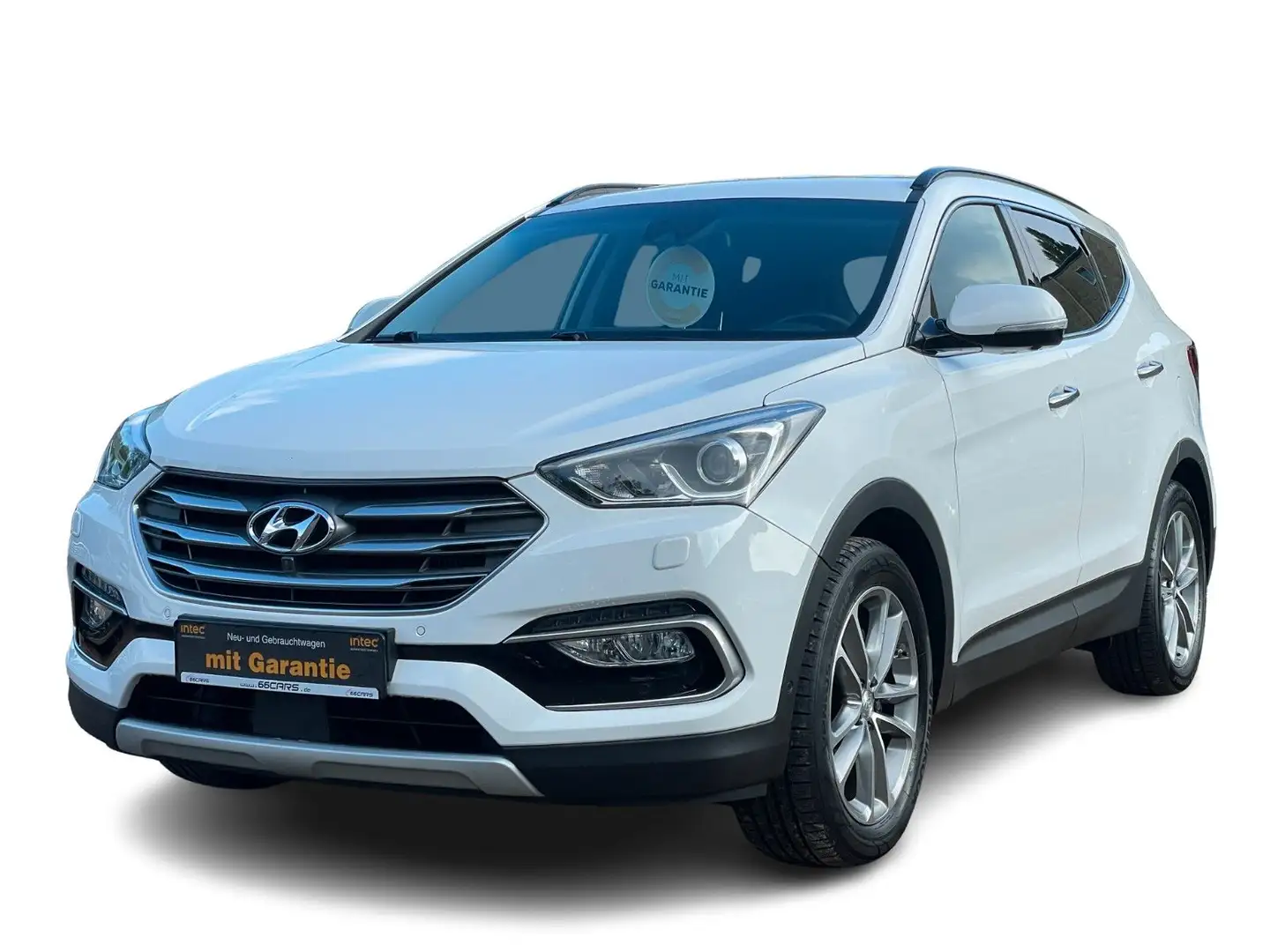 Hyundai SANTA FE blue Premium 4WD*ACC*NAVI*MEMORY*AHK* Weiß - 1
