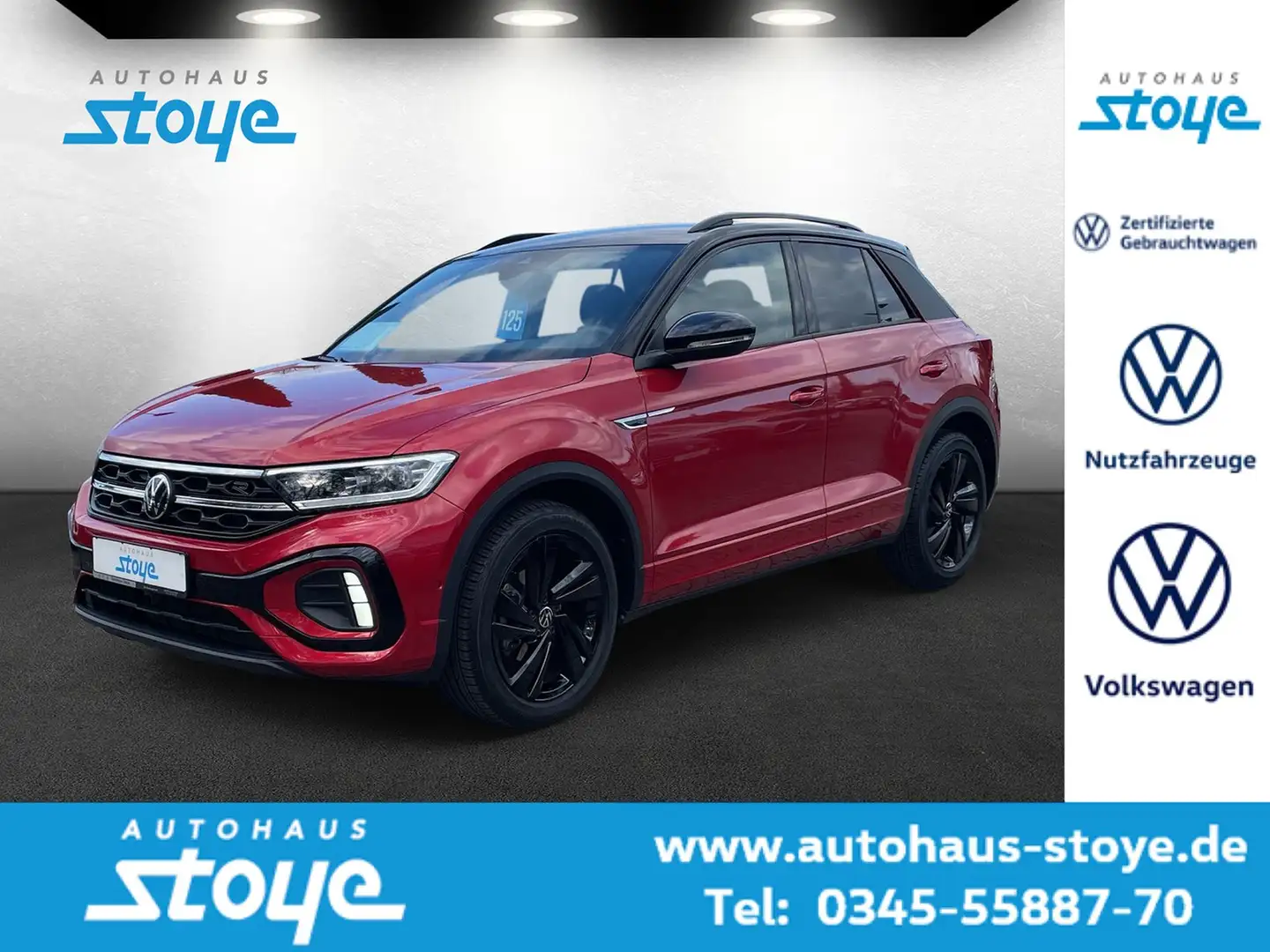 Volkswagen T-Roc R-Line TSi Navi Black Style Kamera LED Rot - 1