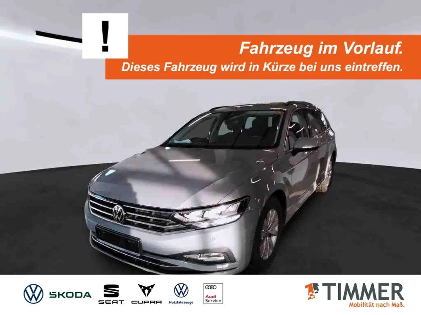 Volkswagen Passat Variant 2.0 TDI DSG BUSINESS +AHK +LED +ACC +RKAM +NAVI + Grau - 1
