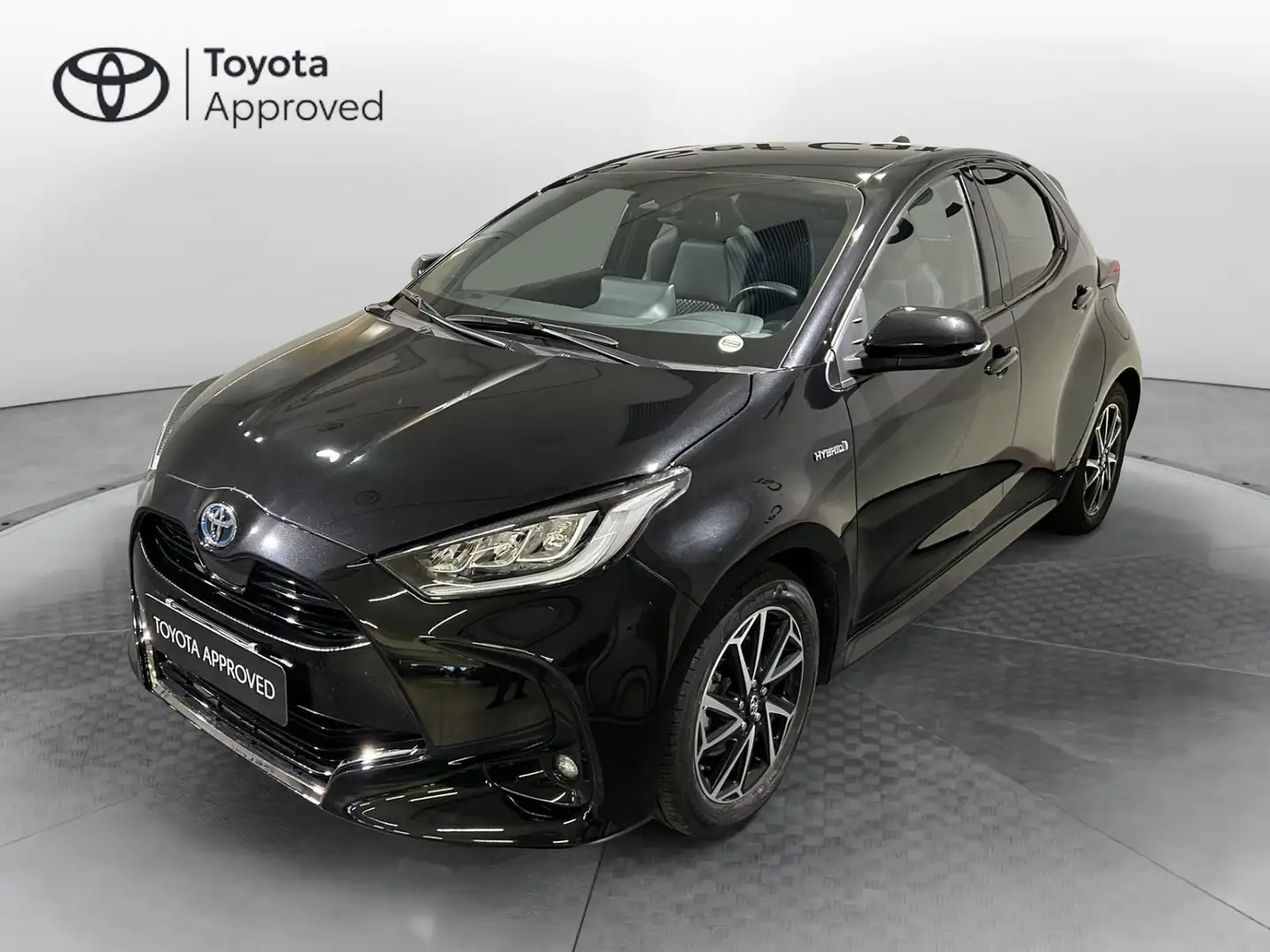 Toyota Yaris Yaris 1.5 Hybrid 5 porte Lounge AREA C FREE Noir - 1
