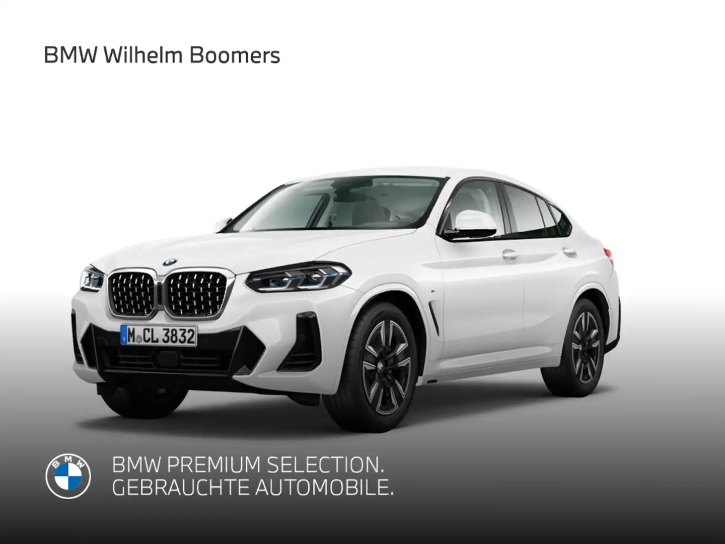 BMW X4 xDrive 20d M Sport Laser AHK HiFi Weiß - 1
