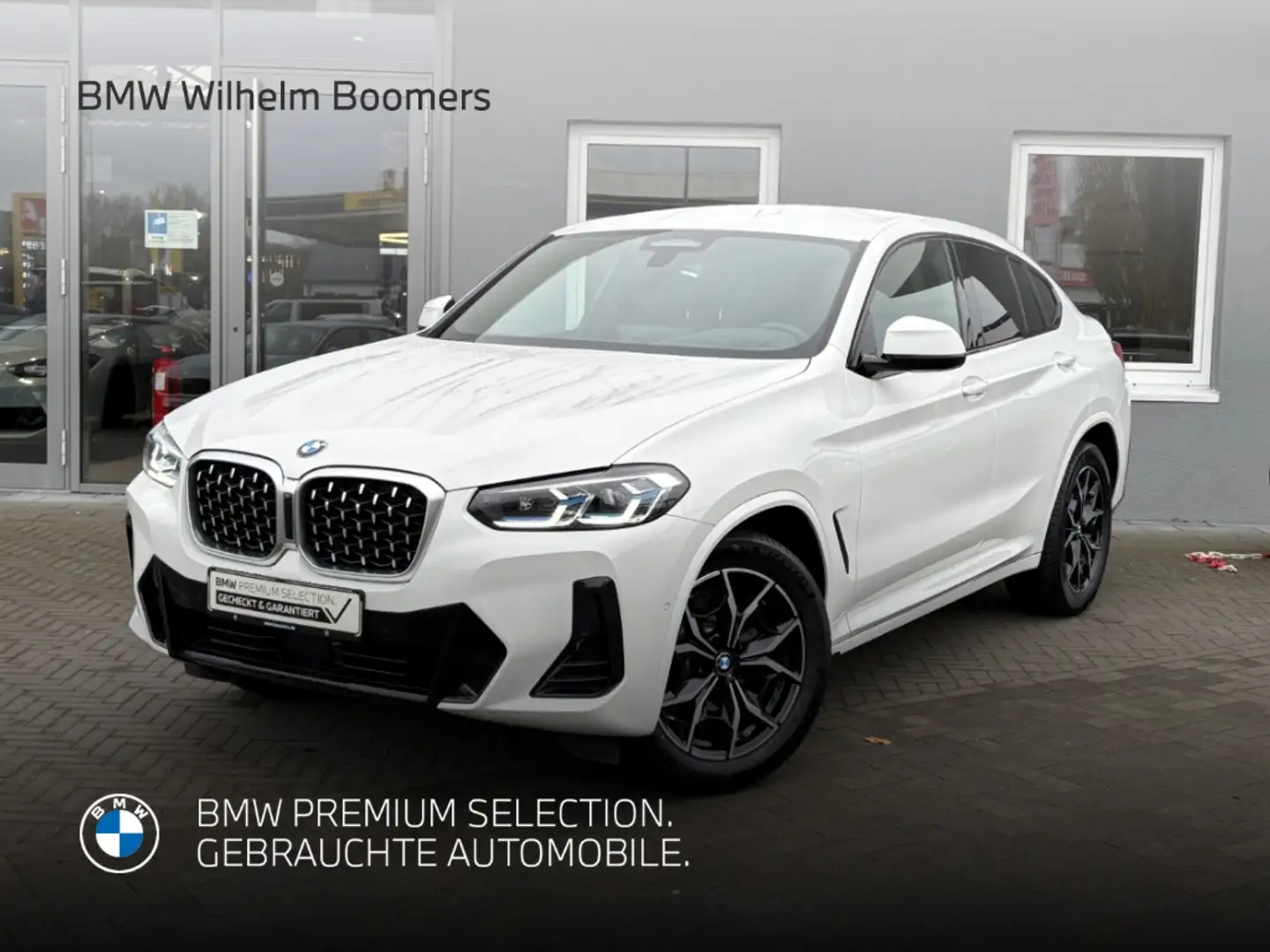 BMW X4 xDrive 20d M Sport Laser AHK HiFi Weiß - 1