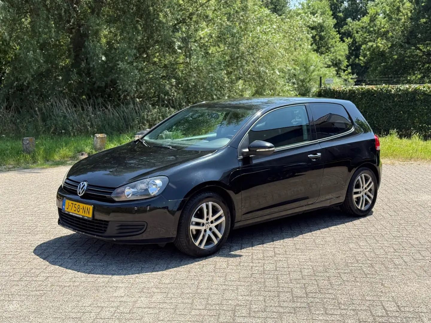 Volkswagen Golf 1.4 TSI Trendline nieuwe apk i inruilkoopje i AIRC Noir - 1