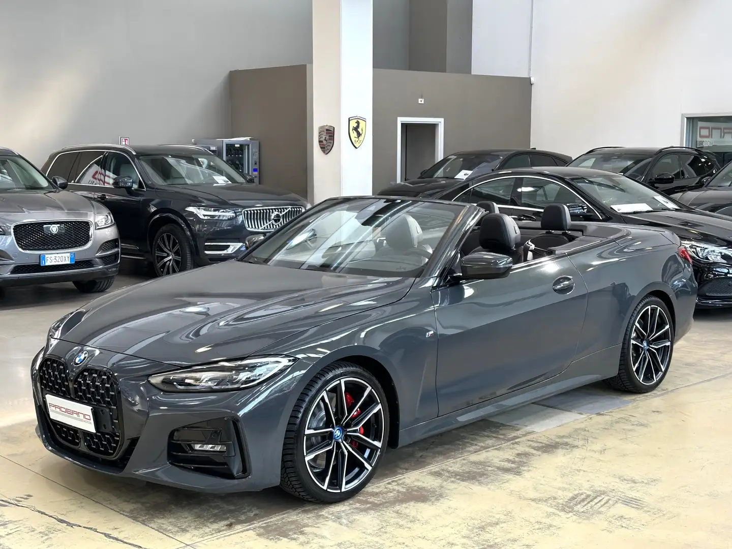 BMW 420 i Cabrio Msport auto - 19" - LED - Live Cockpit Grigio - 1