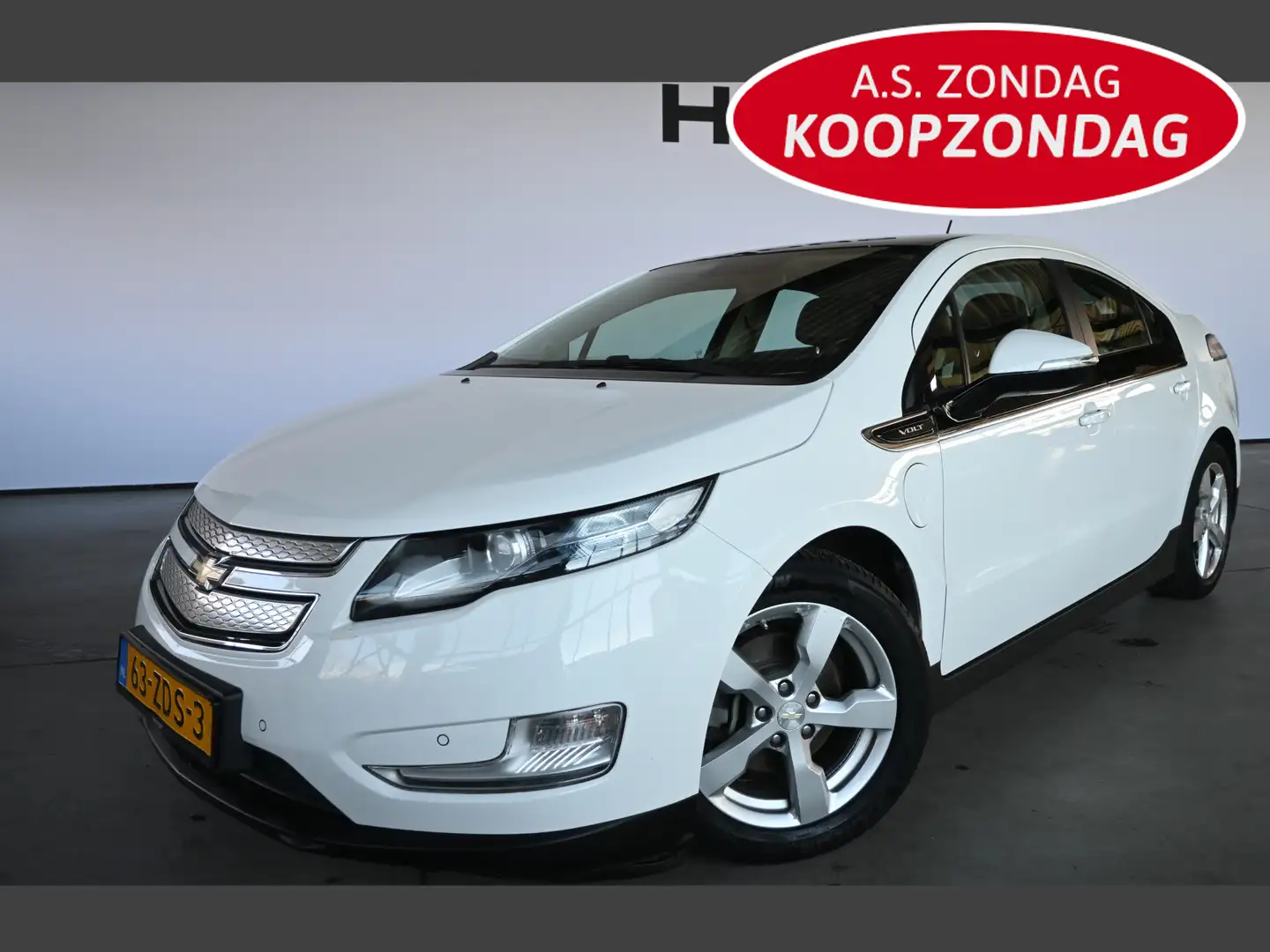 Chevrolet Volt 1.4 LTZ Navigatie Airco Cruise control PDC Lederen Bílá - 1