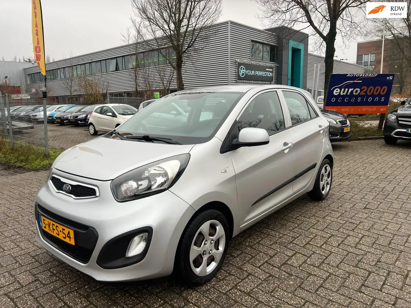 Kia Picanto 1.0 CVVT ISG Comfort Pack - AIRCO - 5 DEURS - NAP Gris - 1