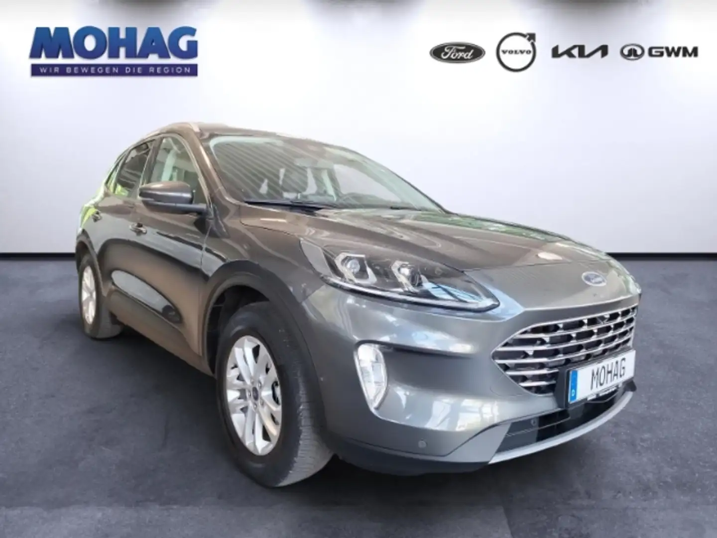 Ford Kuga PHEV 2.5 Titanium X AHK ACC Adapt.-LED GJR Head-Up Gris - 2