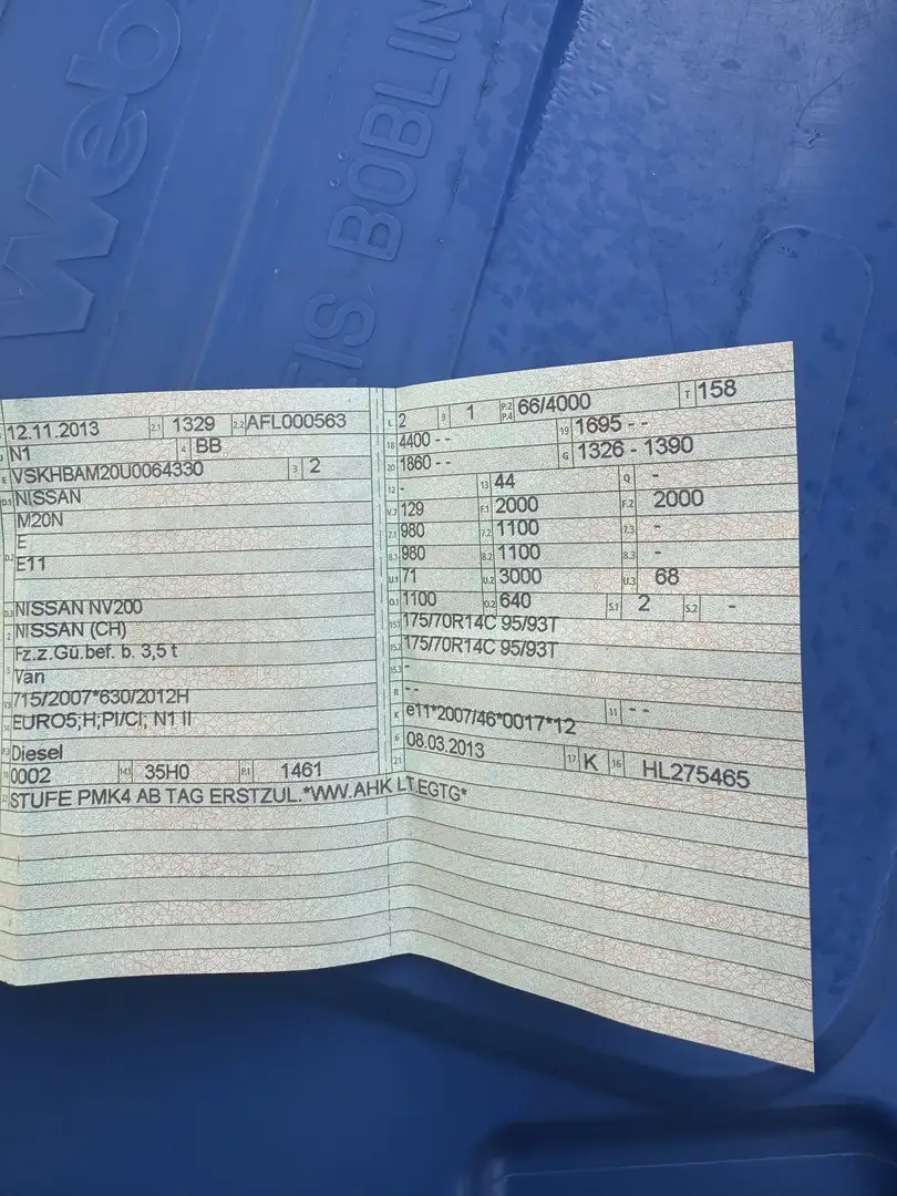 Nissan E-NV200 1,5 Diesel - 2