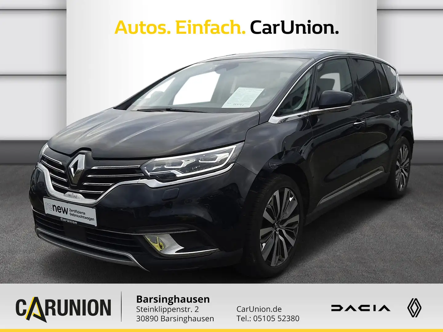 Renault Espace Blue dci 190 EDC Initiale Paris Schwarz - 1