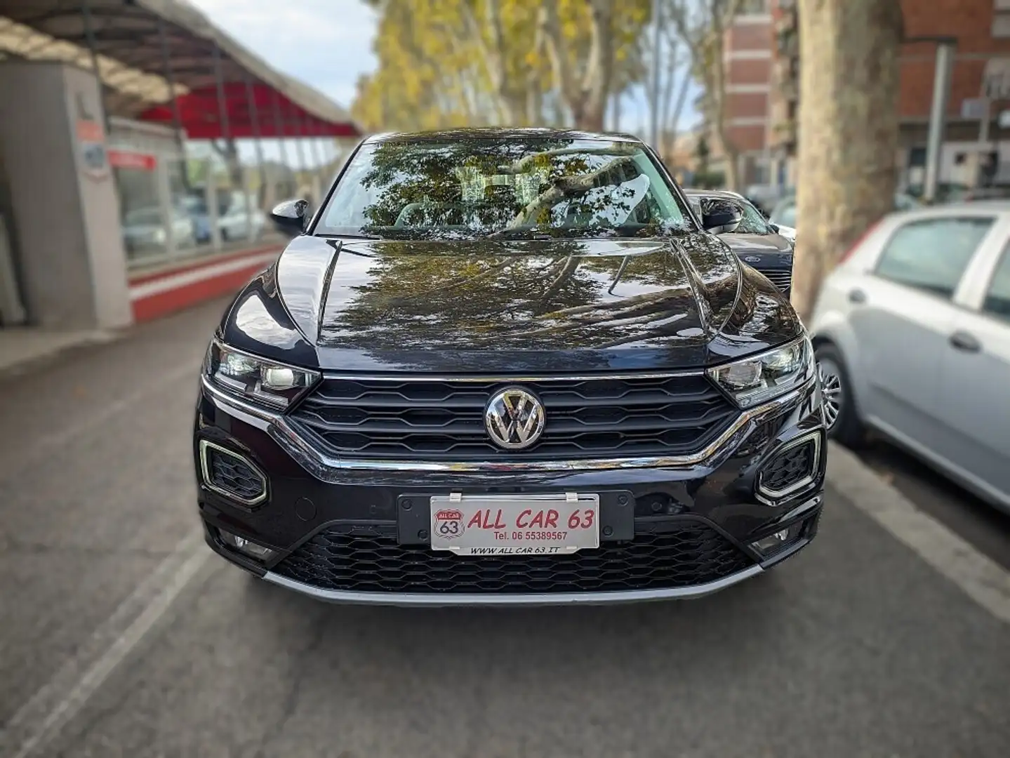 Volkswagen T-Roc 1.6 TDI UNICO PROPRIETARIO EURO 6 Nero - 2