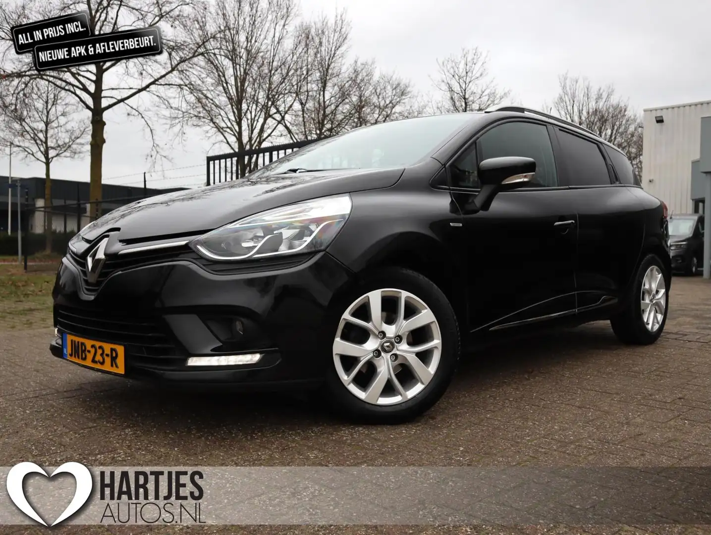 Renault Clio Estate 0.9 TCe Limited Zwart - 1