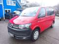 Volkswagen T6 Caravelle 2.0 TDI ***KLIMA+9-SITZER+APP*** Rojo - thumbnail 1