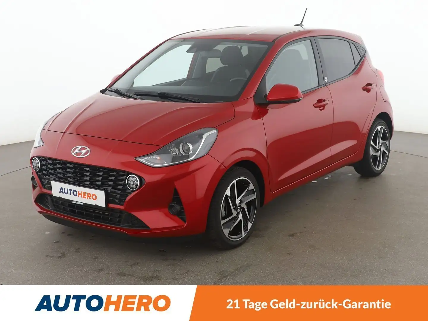 Hyundai i10 1.0 Edition 30+ *NAVI*CAM*SHZ*LHZ*KLIMA* Rouge - 1
