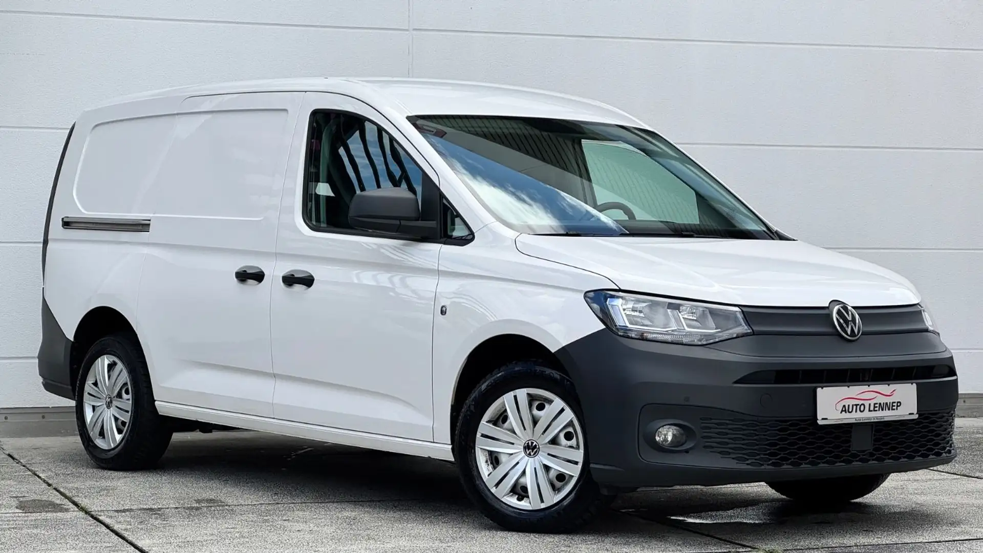 Volkswagen Caddy Cargo Maxi*1Hd*Klima*SHZ*CarPlay*PDC* Blanc - 1