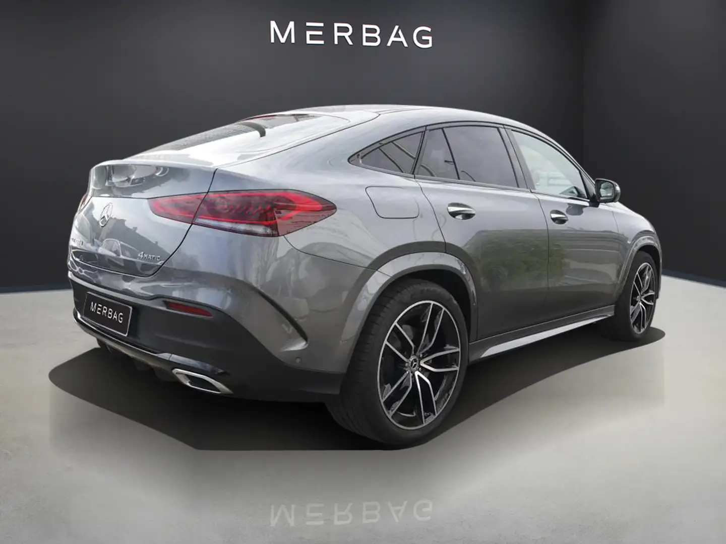 Mercedes-Benz GLE 400 4M COUPE AMG-LINE PANO HUD AHK MULTIBEAM Grigio - 2