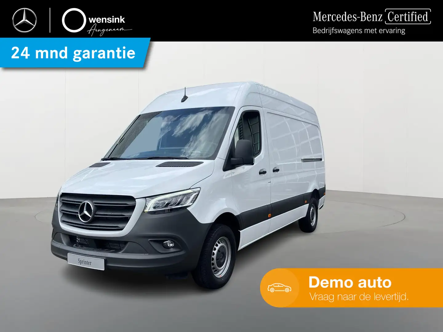 Mercedes-Benz Sprinter 315 CDI L2H2 AUTOMAAT | Trekhaak | Achteruitrijcam Blanco - 1
