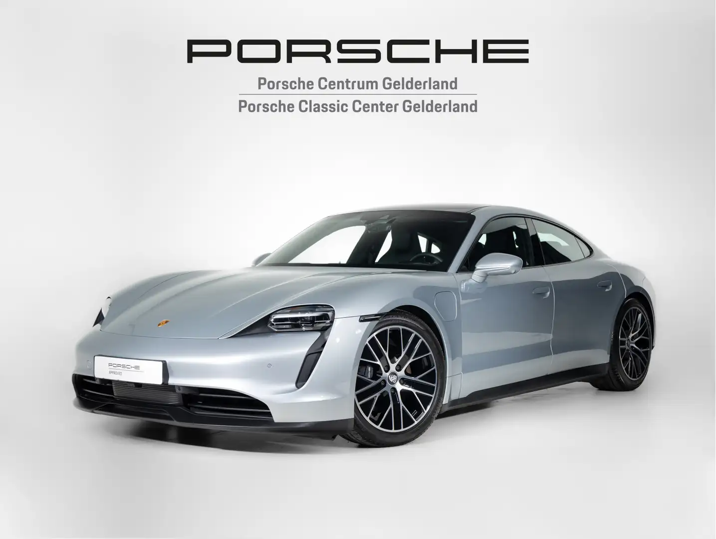 Porsche Taycan Srebrny - 1