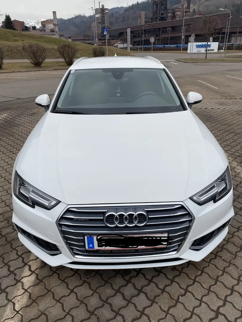 Audi A4 A4 Avant 2,0 TDI quattro Sport S-tronic Sport Weiß - 2