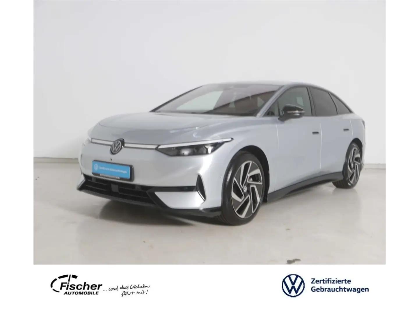 Volkswagen ID.7 Elektro Pro 77 kWh W-Pumpe/AHK/Matrix/NAV Zilver - 1