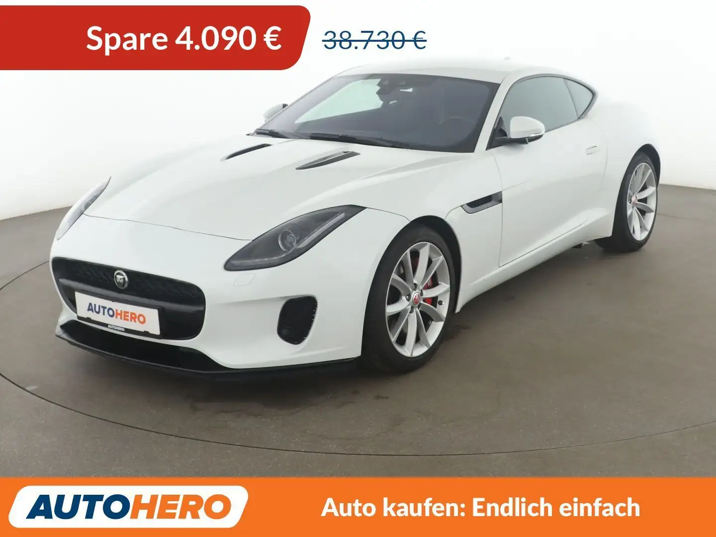 Jaguar F-Type 30t Aut*NAVI*XENON*TEMPO*CAM*PDC*GARANTIE* Zilver - 1