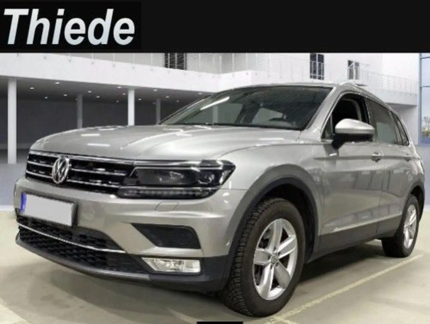 Volkswagen Tiguan 2.0D HIGHLINE 4M NAVI/LED/KAMERA/VIRT/AHK Silber - 1