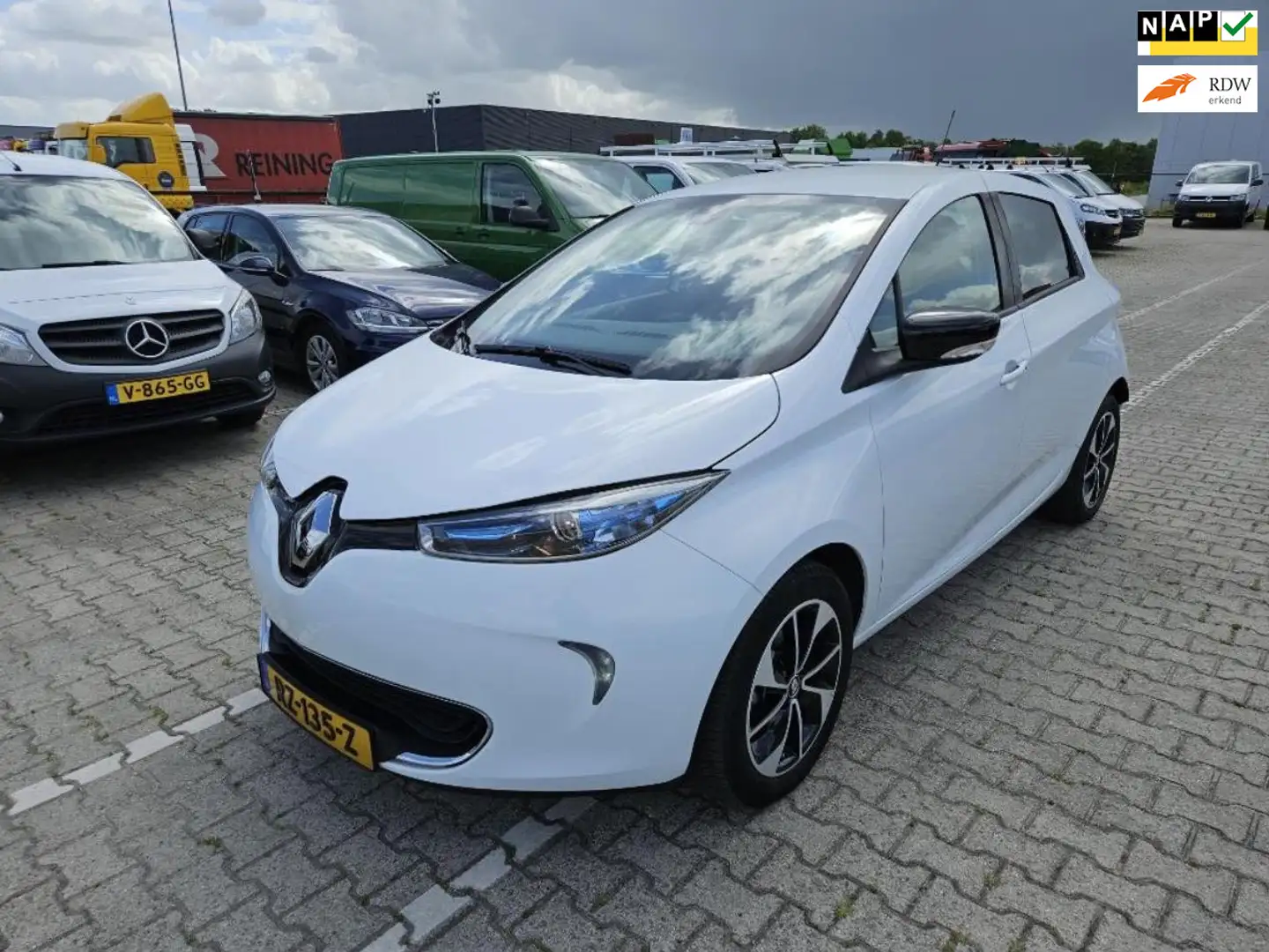 Renault ZOE R90 Intens 41 kWh | KOOP ACCU | SOH % | Navigatie Blanc - 1