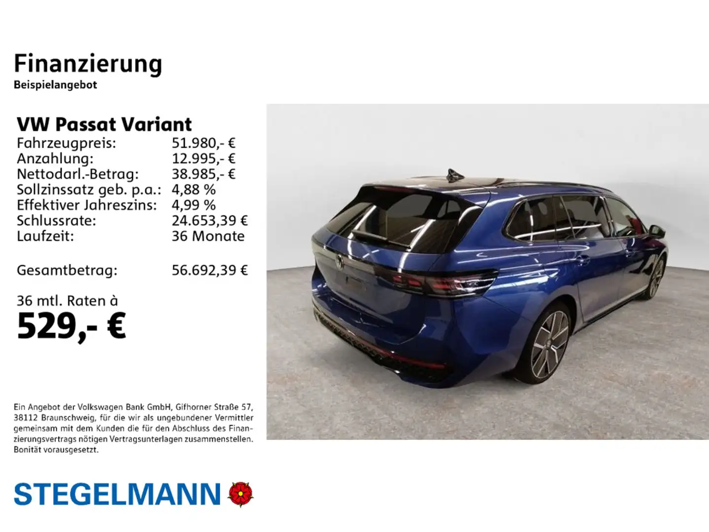 Volkswagen Passat Variant 2.0 TSI DSG 4M R-Line *AHK*Standh Blau - 2