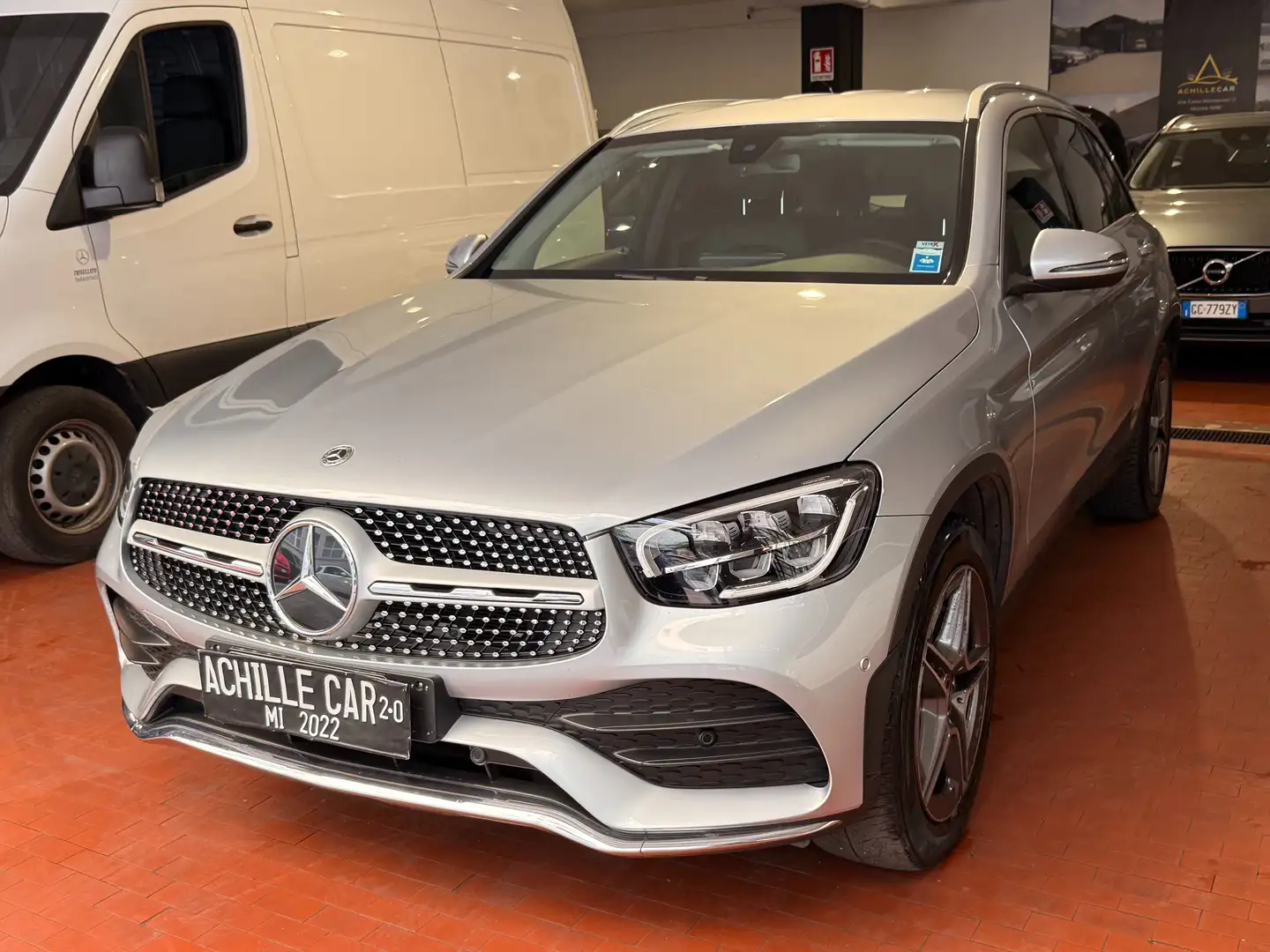 Mercedes-Benz GLC 220 d Premium 4matic auto *PREZZO REALE* Argento - 1