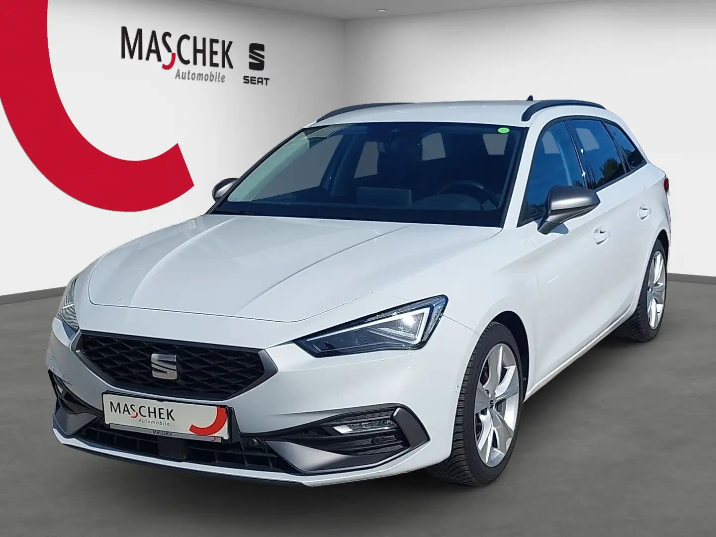 SEAT Leon ST FR 1.5 eTSI Matrix Navi RearView ACC Keyless Blanc - 2