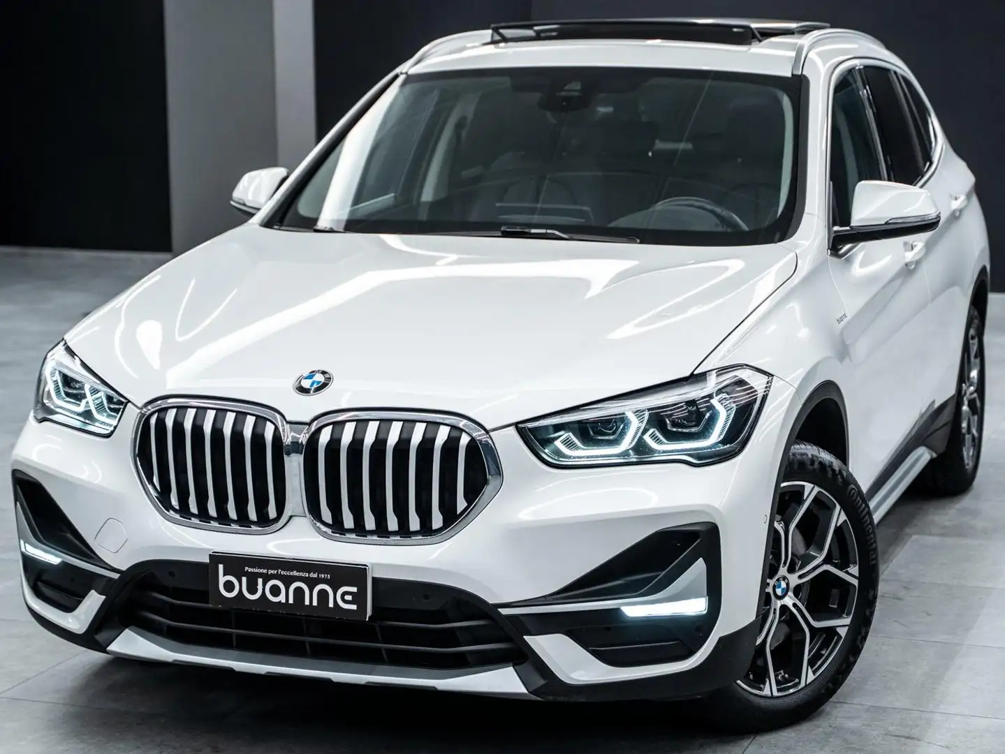 BMW X1 xdrive20d xLine Plus Auto Tetto Head-Up Pelle Ital Blanc - 1