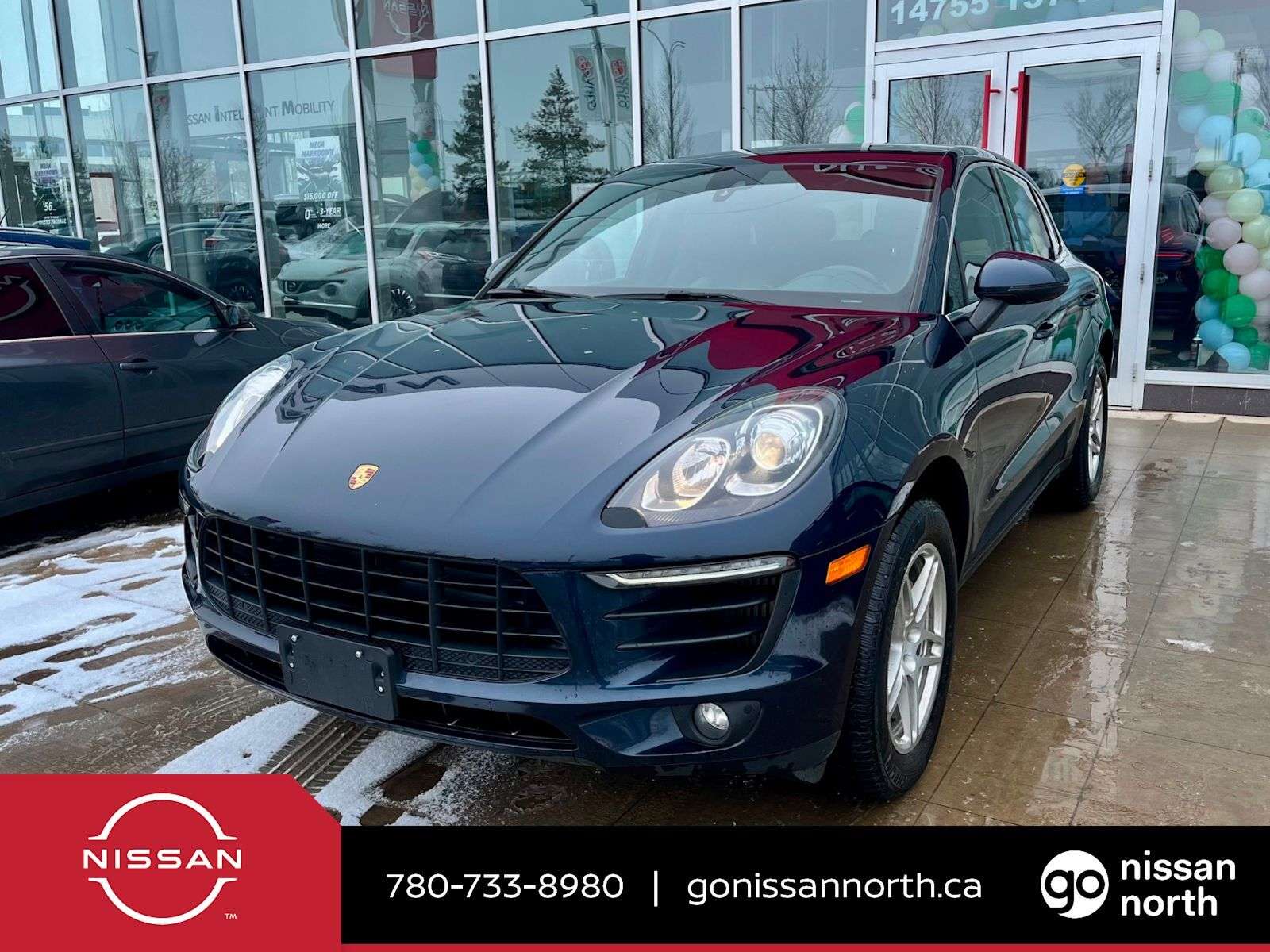 2017 Porsche Macan TURBO CHARGED V6/AWD/PANO ROOF/BOSE AUDIO/POWER LI