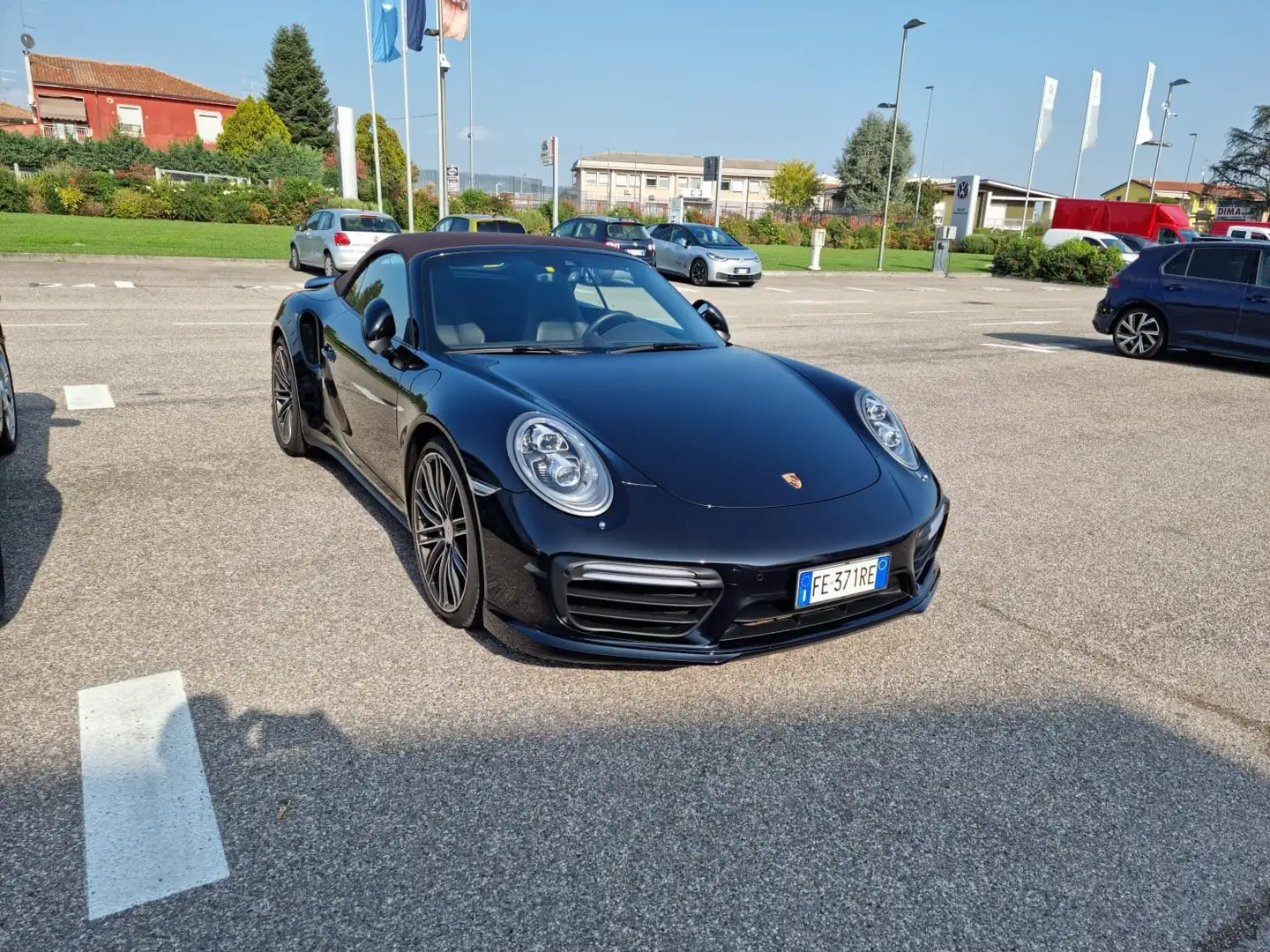 Porsche 991 mk2 3.8 Turbo Cabriolet-PORSCHE APPROVED 02.2027 Fekete - 2
