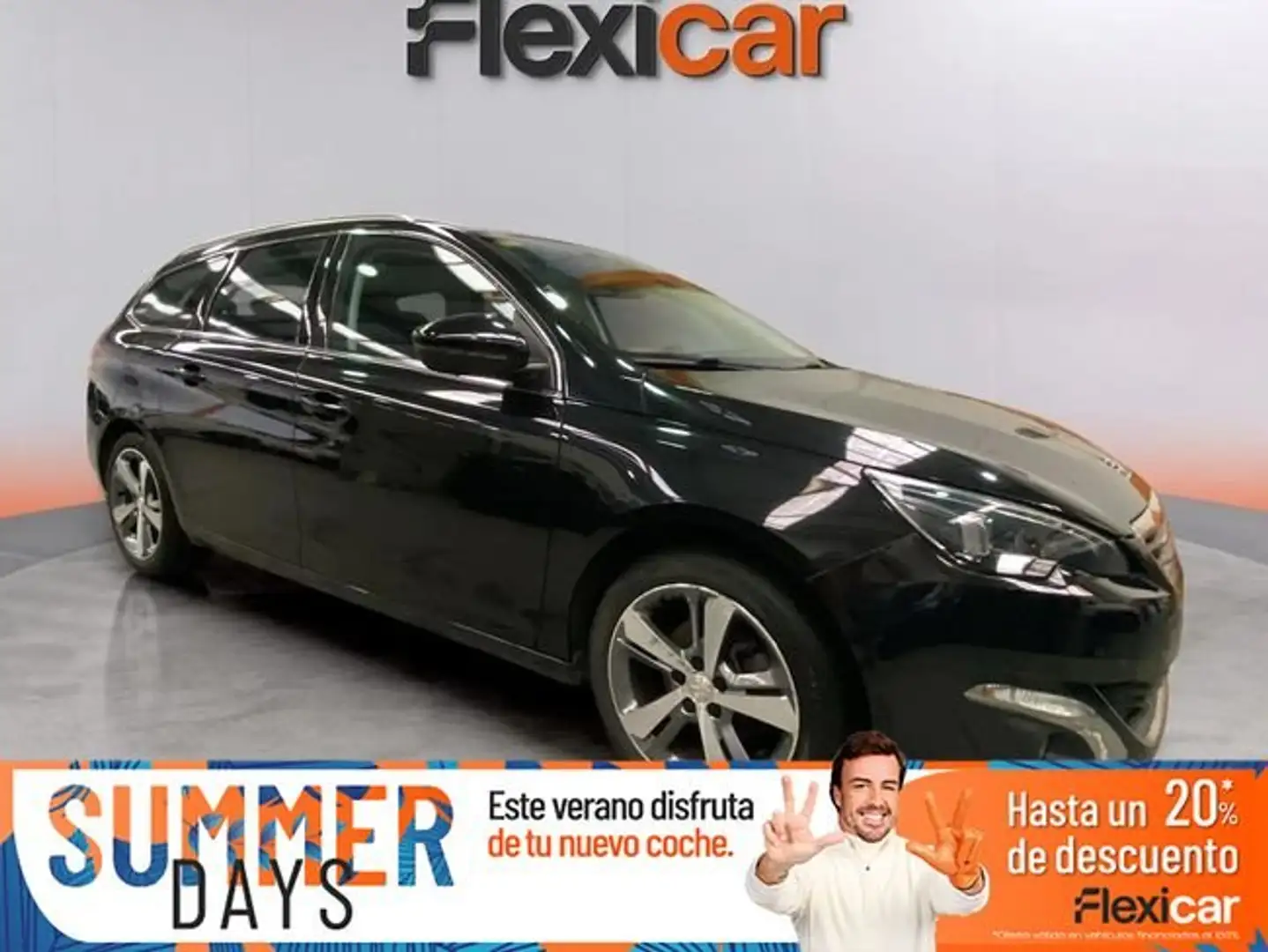 Peugeot 308 SW+Active+1.2+PureTech+96KW+%28130CV%29+S%26S Negro - 1