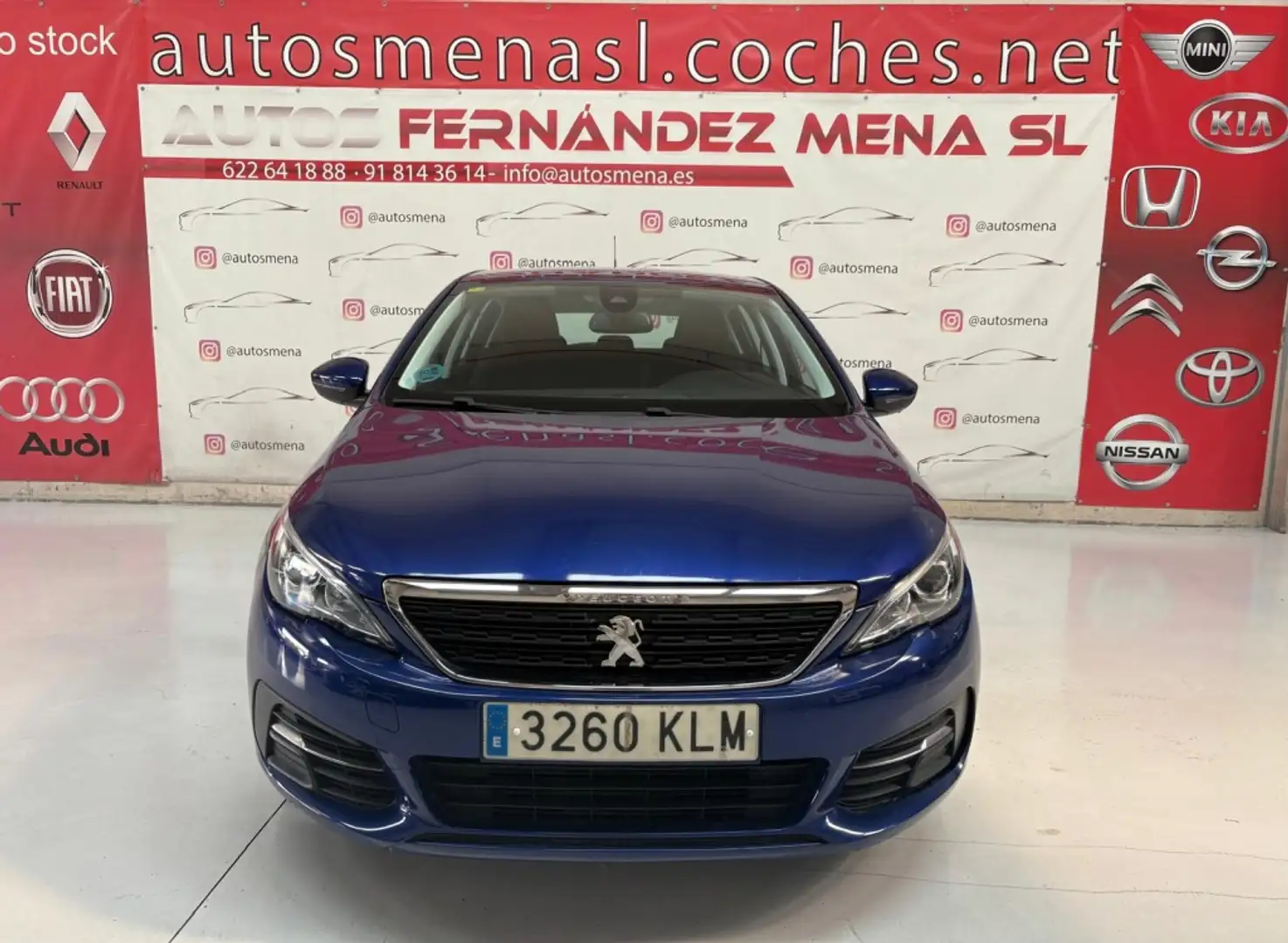 Peugeot 308 1.2 PureTech S&S Allure 130 Azul - 2