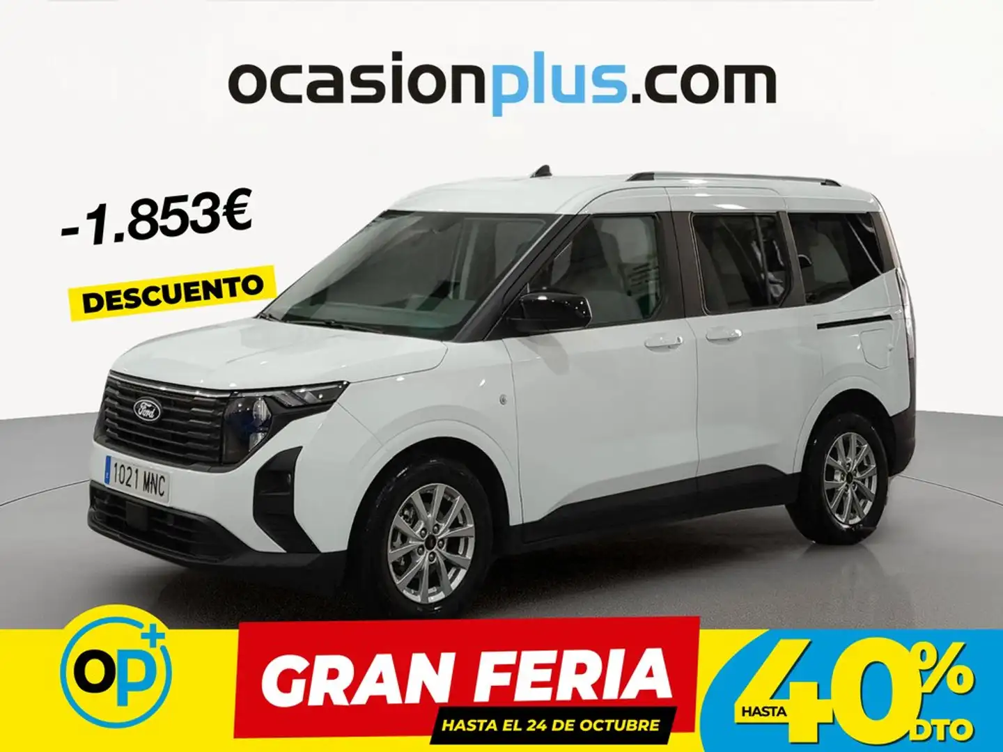 Ford Tourneo Courier 1.0 Ecoboost Titanium Blanco - 1