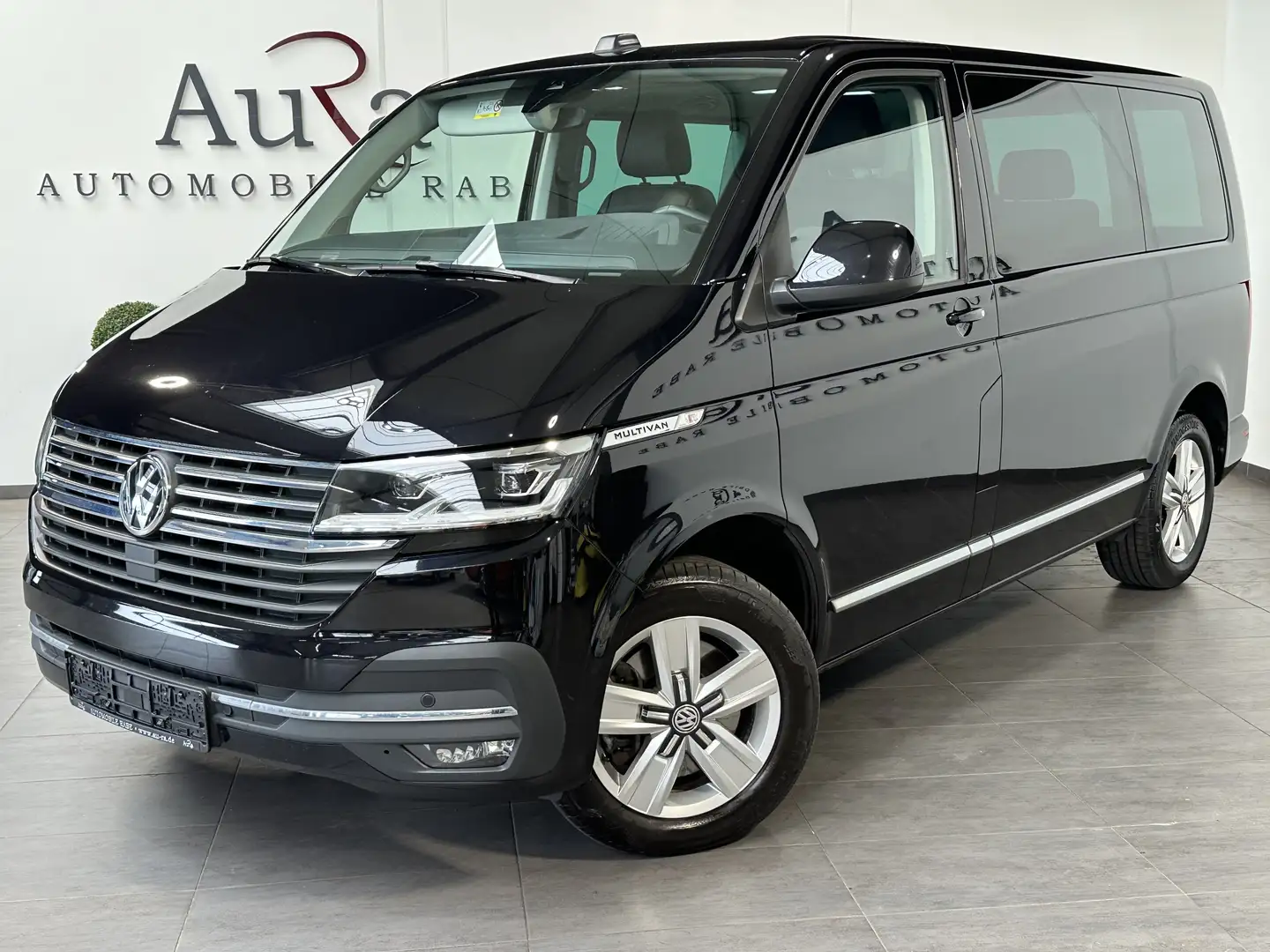 Volkswagen T6.1 Multivan 2.0 TDI DSG NAV+LED+ACC+CARPLAY+PP Noir - 2