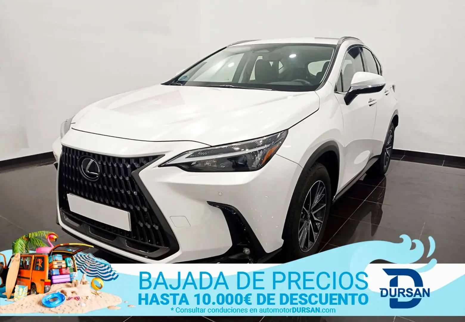 Lexus NX 350h Business City 4WD Blanco - 1
