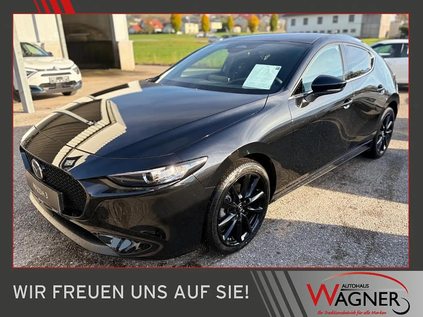 Mazda 3 Mazda3 e-Skyactiv-G140 Homura Schwarz - 1