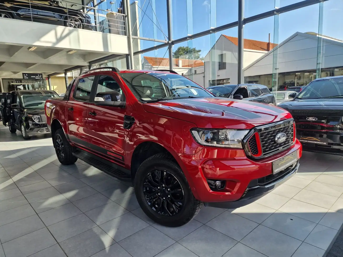 Ford Ranger STORMTRAK AUTOMAAT FULL OPTION 32900+BTW Rouge - 1