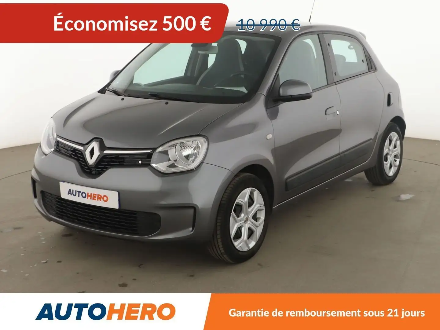 Renault Twingo 1.0 SCe Zen Gris - 1