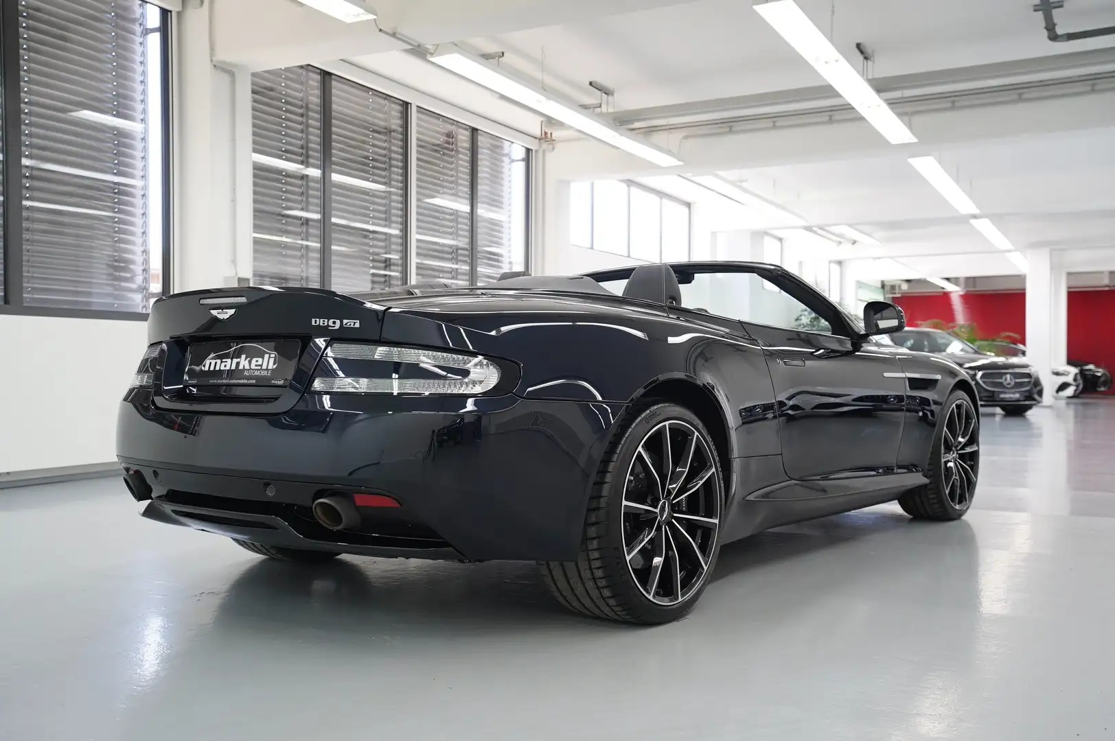 Aston Martin DB9 DB9 GT VOLANTE / 1 HAND / INSPEKTION NEU Schwarz - 2