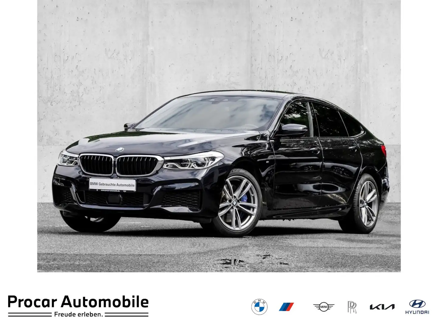 BMW 630 d xDrive M SPORT+HuD+AHK+ACC+PA+NAVI Schwarz - 1